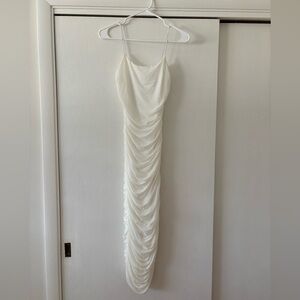 White Maxi Bodycon Dress - Bridal Collection